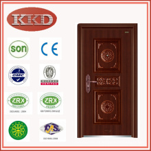 Tamaño estándar de la puerta del acero de la seguridad KKD-504 con diseño de lujo para uso residencial